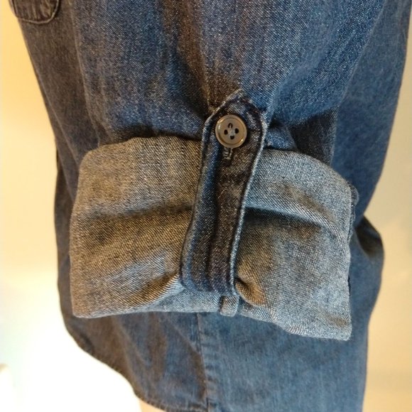 J Crew Denim Perfect Shirt - Picture 4 of 6